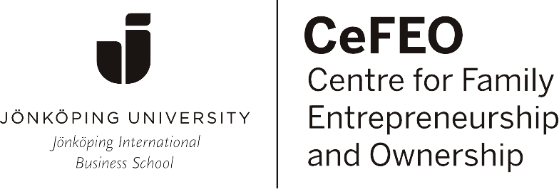 Centre for Family Entrepreneurship and Ownership (CeFEO), Jönköping International Business School
